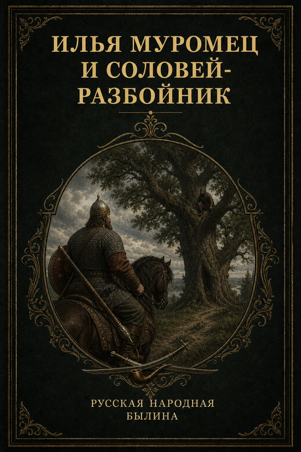 Обложка произведения «Илья Муромец и Соловей-разбойник»