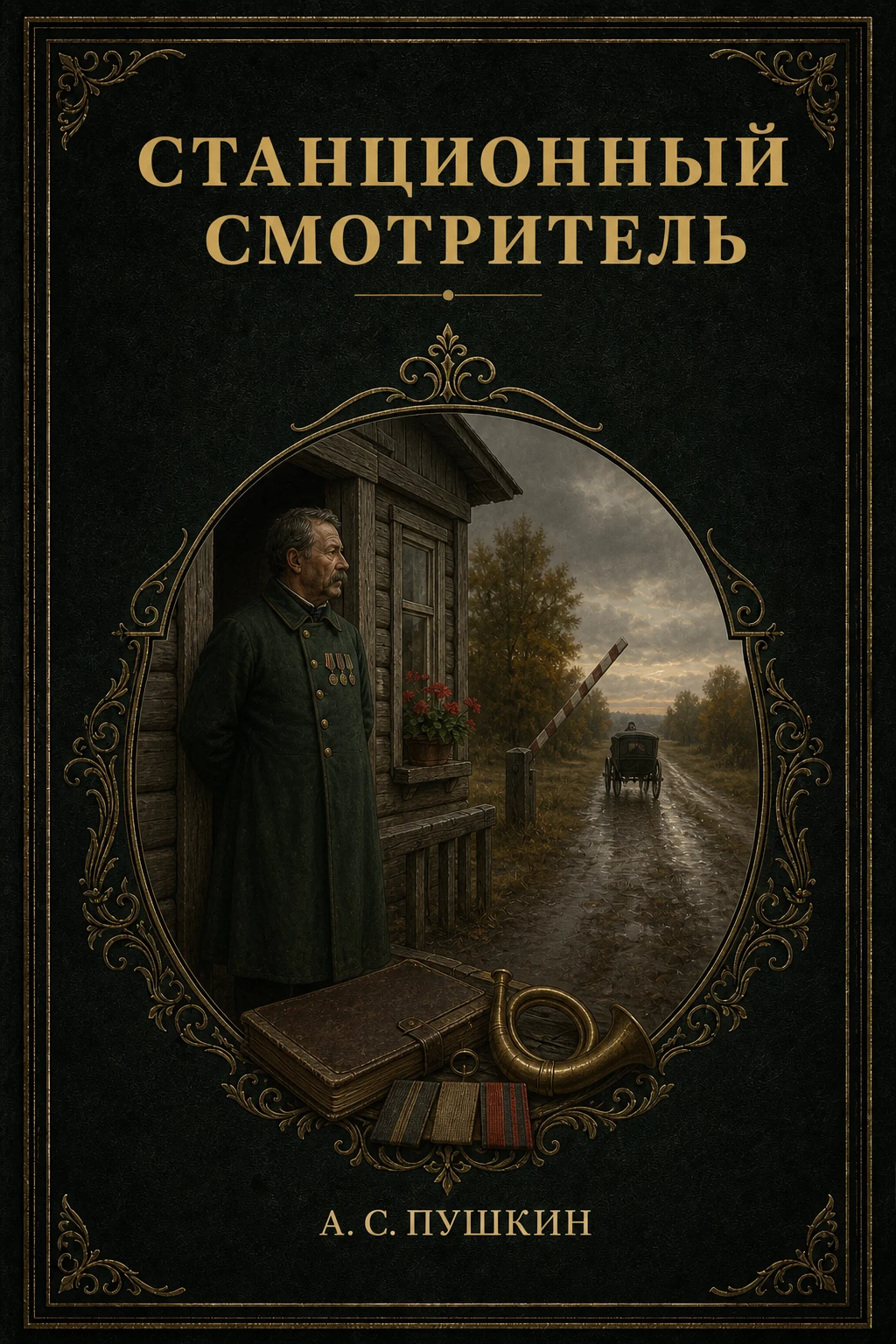 Обложка произведения «Станционный смотритель»