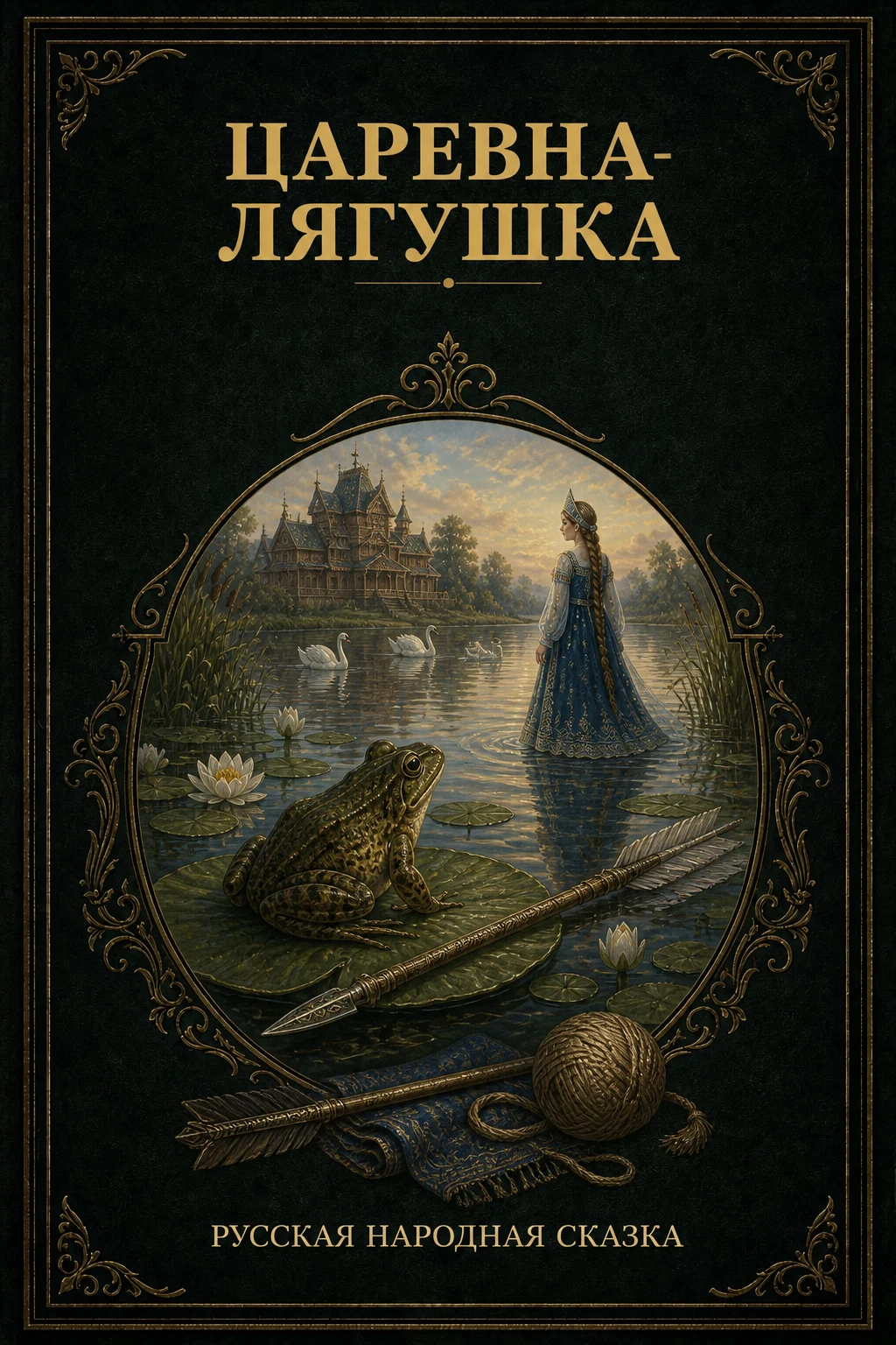 Обложка произведения «Царевна-лягушка»